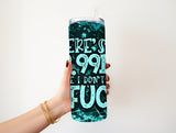 99.9% Chance 20 oz Tumbler