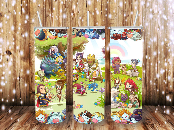 Anime Friends 20 oz Tumbler