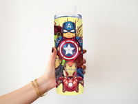 Avenger Friends 20 oz tumbler