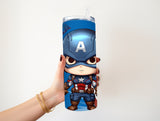 Baby Captain America 20 oz tumbler