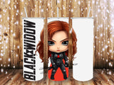 Baby Black Widow 20 oz tumbler