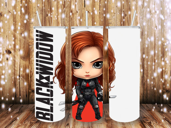 Baby Black Widow 20 oz tumbler