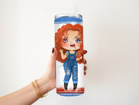 Chucky Princess (Brave- Merida) 20 oz Tumbler