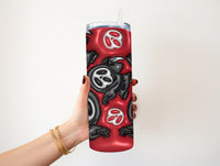 Scream Chibi Puffy 20 oz Tumbler