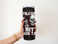Gun control Target 20 oz tumbler