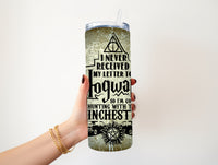 Hogwarts Supernatural 20 oz tumbler