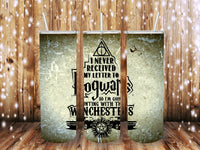 Hogwarts Supernatural 20 oz tumbler