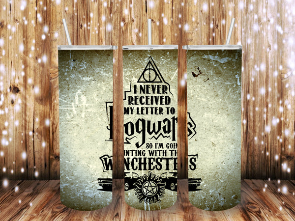 Hogwarts Supernatural 20 oz tumbler