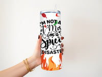 Hot Mess Spicy Disaster 20 oz Tumbler