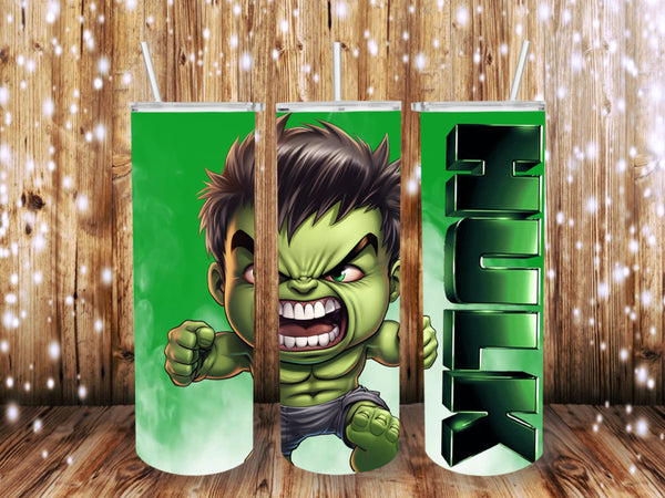 Baby Hulk 20 oz tumbler