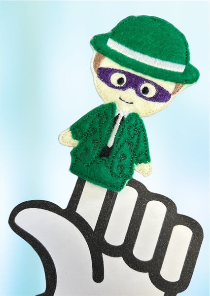 Riddler Finger Puppet