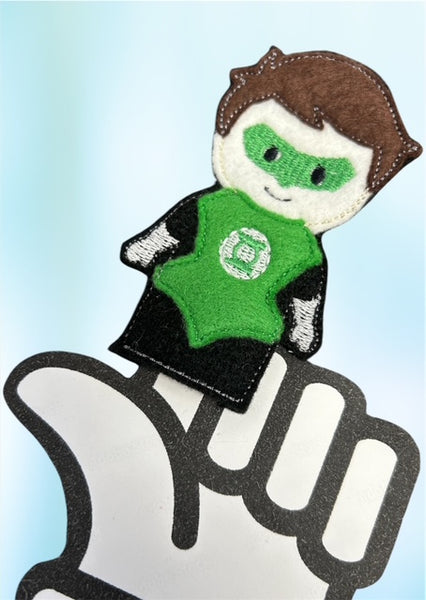 Green Lantern Finger Puppet