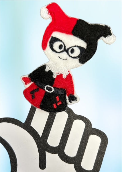 Harley Quinn Finger Puppet