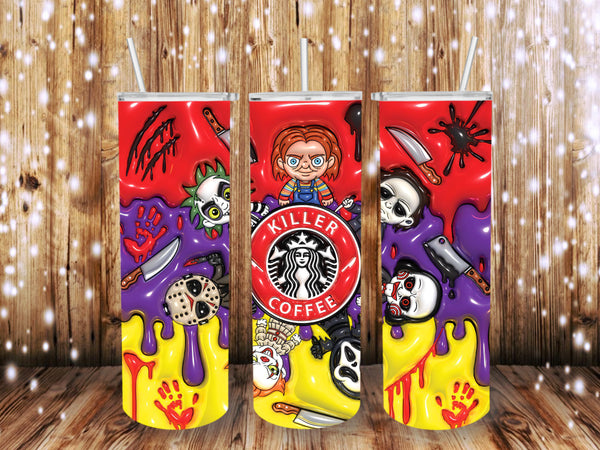 Killer coffee 20 oz tumbler