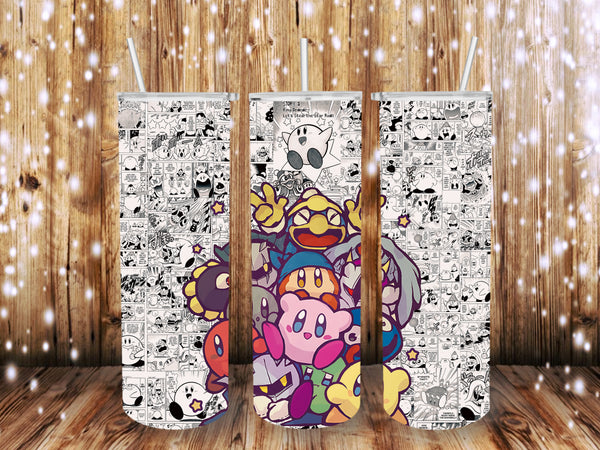 Kirby and friends comic 20 oz Tumbler