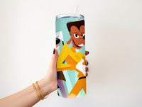 Max goofy and powerline 20 oz Tumbler