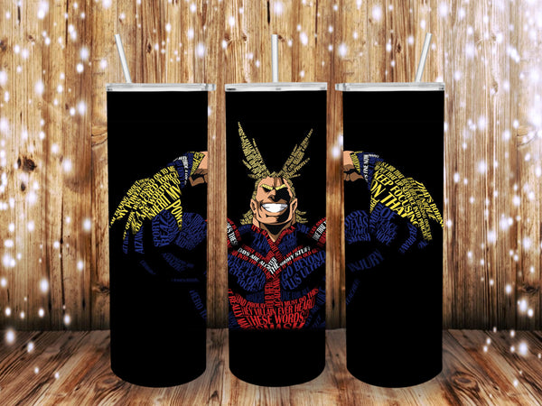 My hero Strength 20 oz tumbler
