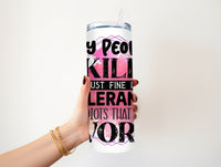 People Skills 20 oz tumbler