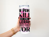 People Skills 20 oz tumbler