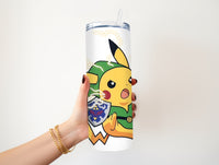 Link Pikachu 20 oz tumbler