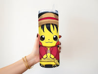 One Piece Pikachu 20 oz Tumblers