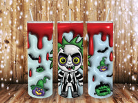 Puffy Beetlejuice 20 oz tumbler