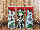 Puffy Beetlejuice 20 oz tumbler