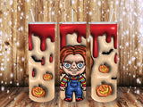Puffy Chucky 20 oz tumbler