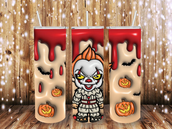 Puffy Pennywise 20 oz tumbler