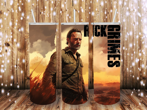 Rick Grimes 20 oz Tumbler
