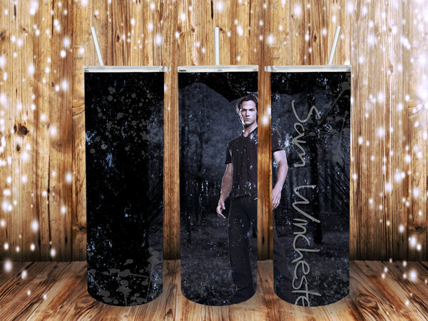 Sam Winchester 20 oz tumbler