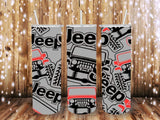 Scatter Jeep 20 oz Tumbler