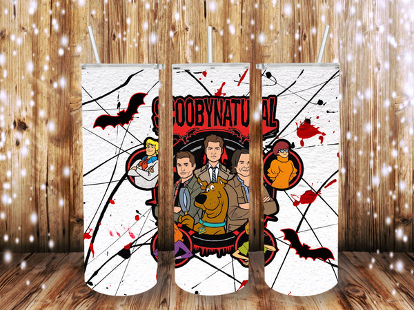 Scoobynatural 20 oz tumbler