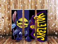 Skeletor Stitch 20 oz Tumbler