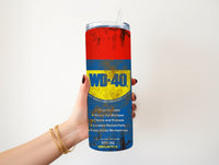 WD40 Rustic 20 oz Tumbler