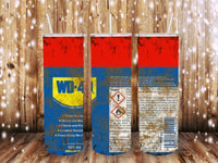 WD40 Rustic 20 oz Tumbler