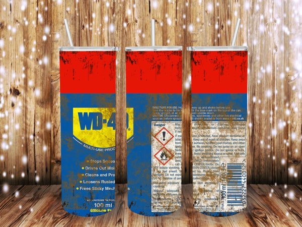 WD40 Rustic 20 oz Tumbler