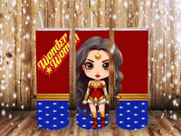 Baby Wonder Woman 20 oz tumblers