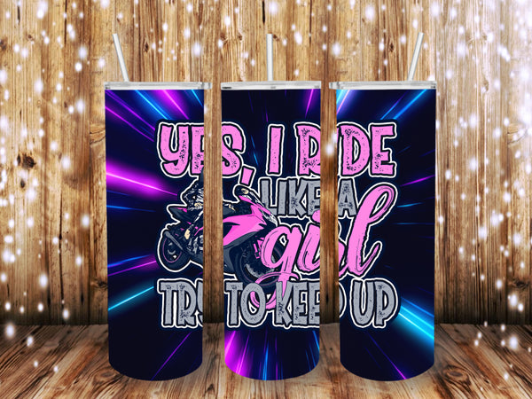 Yes I ride 20 oz Tumbler