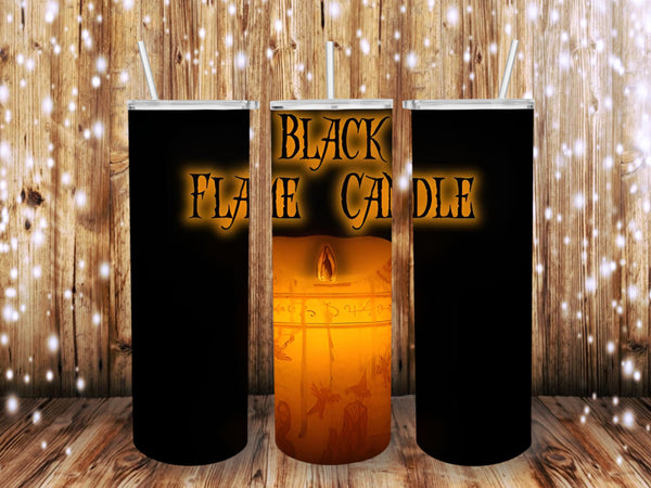 Black Flame 20 oz Tumbler