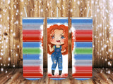 Chucky Princess (Brave- Merida) 20 oz Tumbler