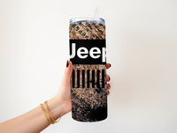 Dirt Road Jeep 20 oz Tumbler