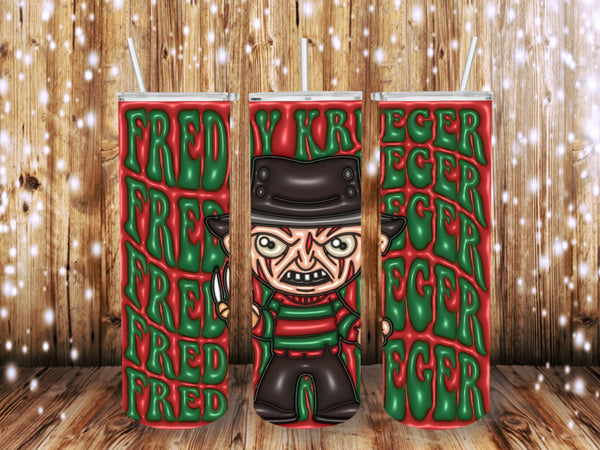 Freddy K Full Puffy 20 oz Tumbler