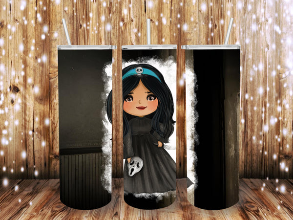 Ghostface Princess (Jasmine) 20 oz Tumbler