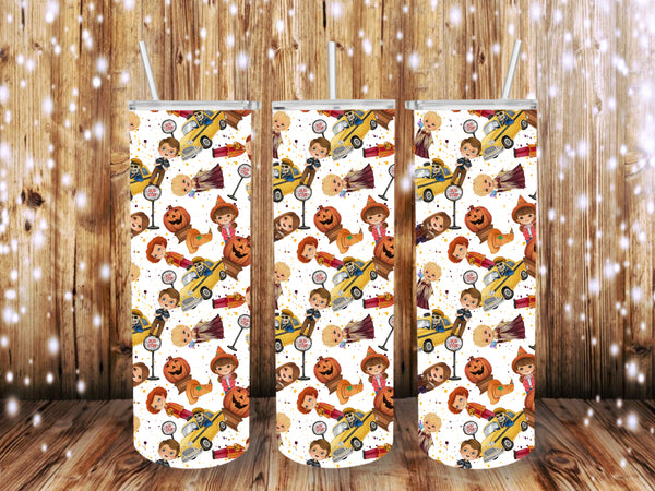 Halloweentown Scatter 20 oz Tumbler