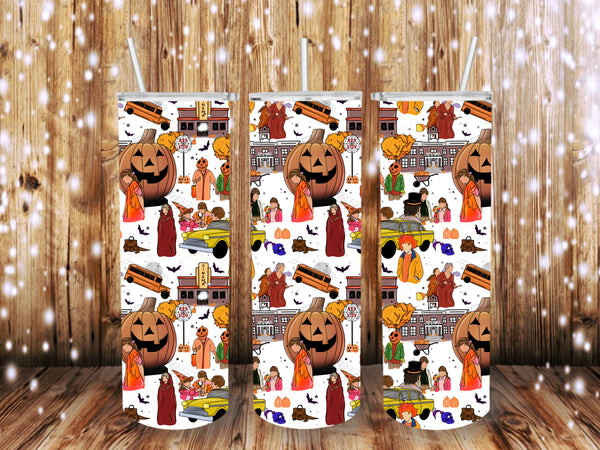 Halloweentown Courtyard 20 oz Tumbler