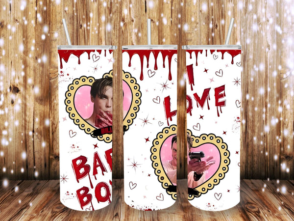 I love Bad boys 20 oz Tumbler