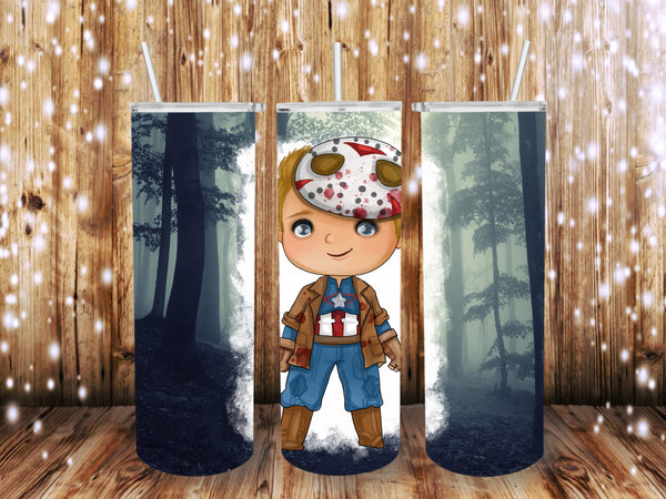 Jason Superhero 20 oz Tumbler