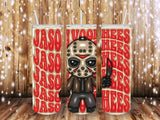 Jason Full Puffy 20 oz Tumbler