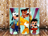 Max goofy and powerline 20 oz Tumbler